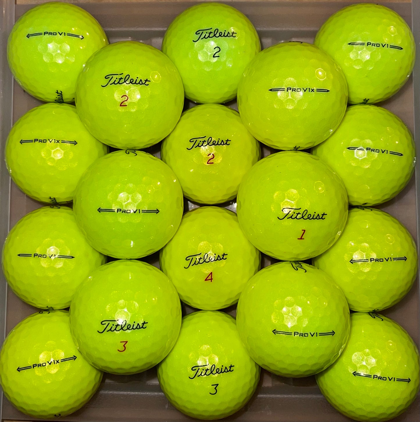 Titleist Pro V1/V1x Yellow 2025 Model