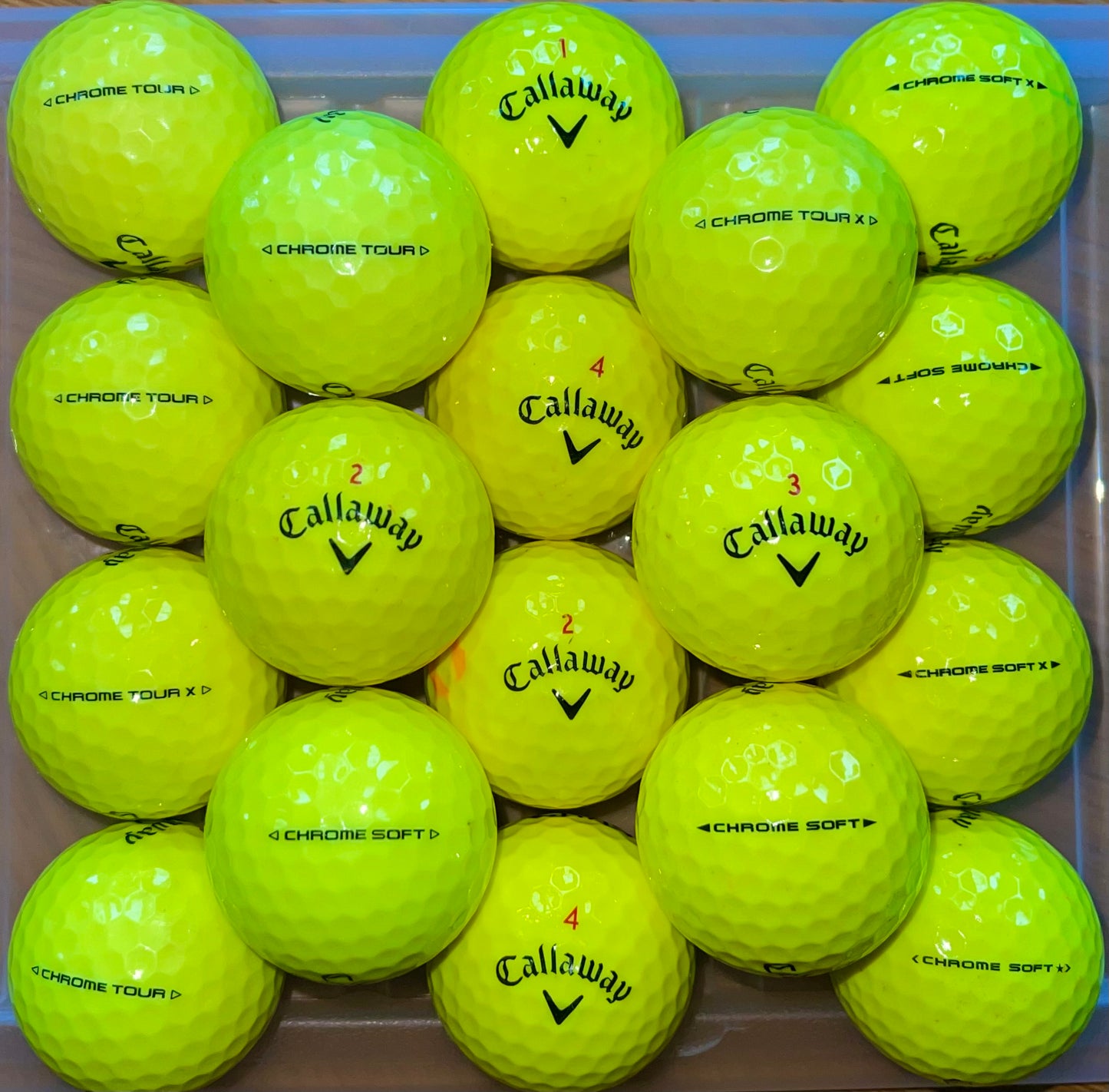 Callaway Chrome Soft/Tour Yellow