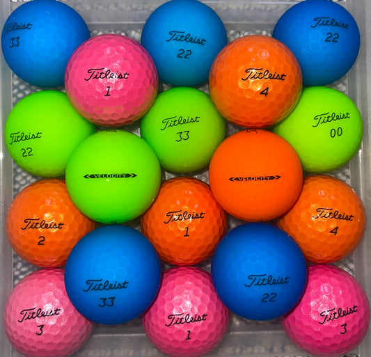 Titleist Velocity Coloured