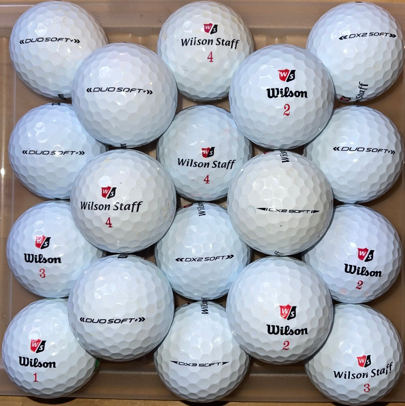 Wilson Duo/DX2 Soft Happy Golf Balls